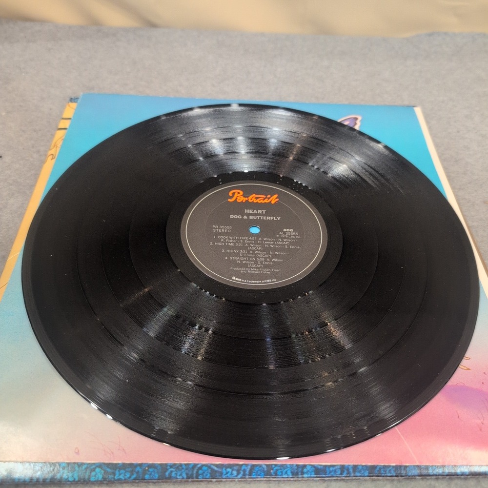Heart Dog & Butterfly Vinyl LP 1978 Portrait Records PR 35555 Classic Rock - Picture 3 of 4